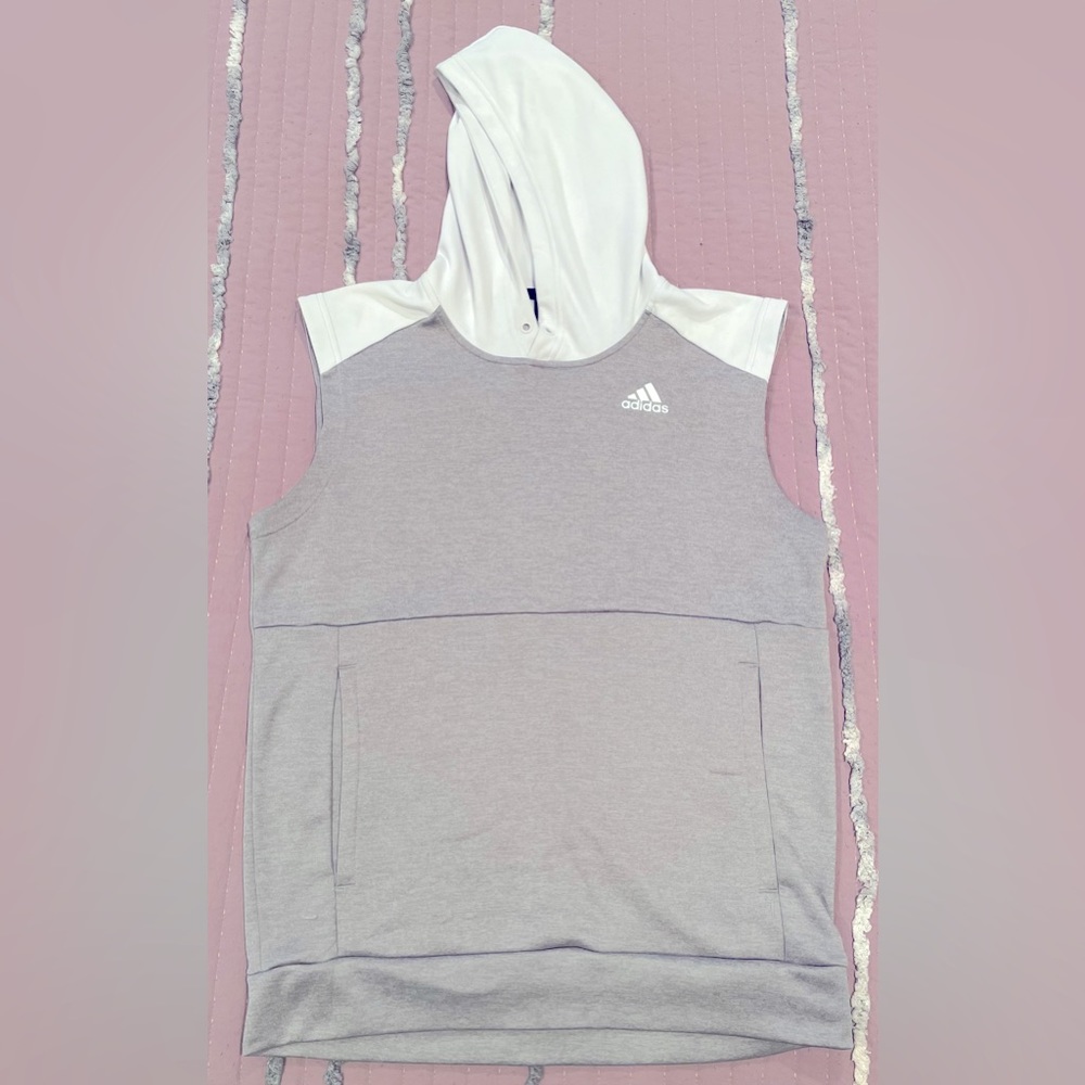 Addidas Sleeves Hood Sweater US SM